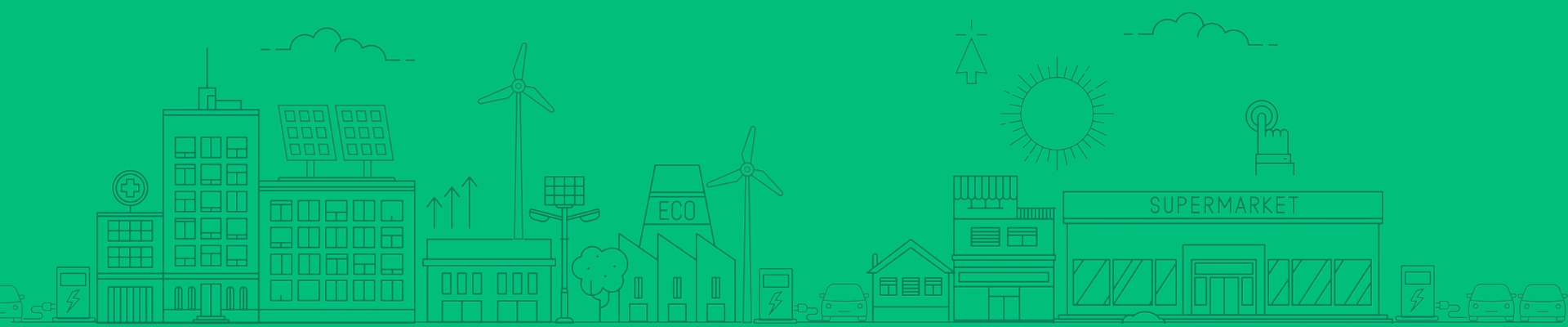 Green Economy Website Header Banners