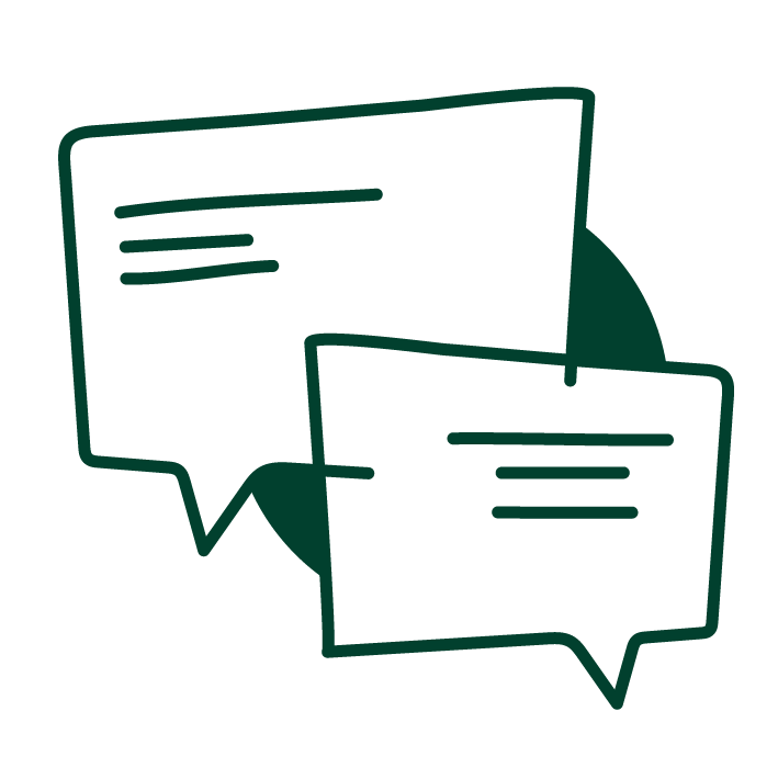 Networking Dark Green