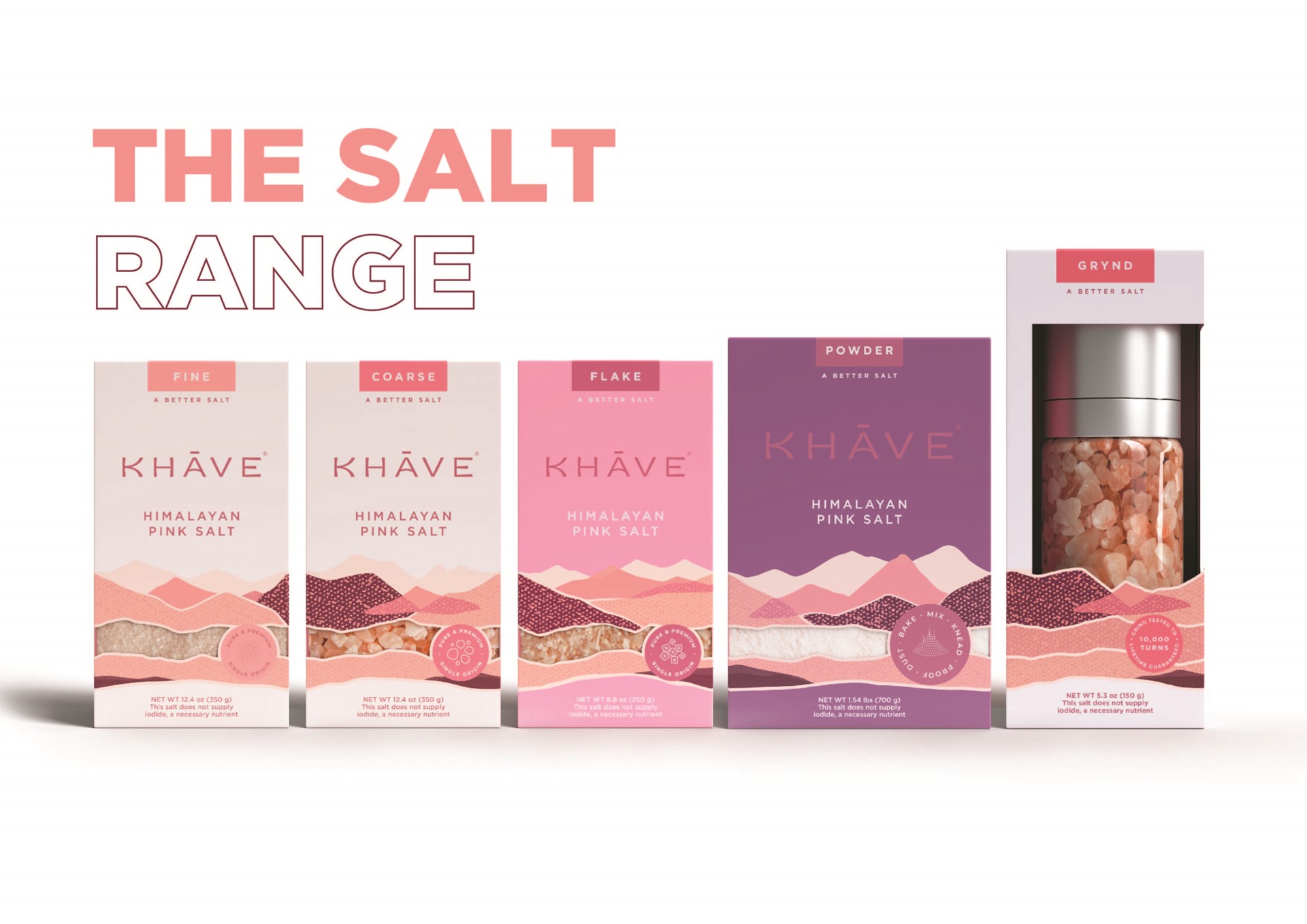 KHĀVE® The Salt Range
