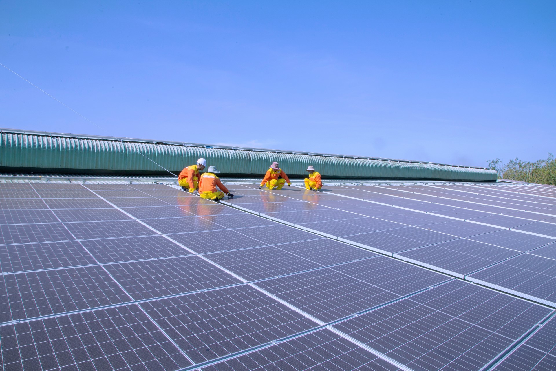 Solar Workers