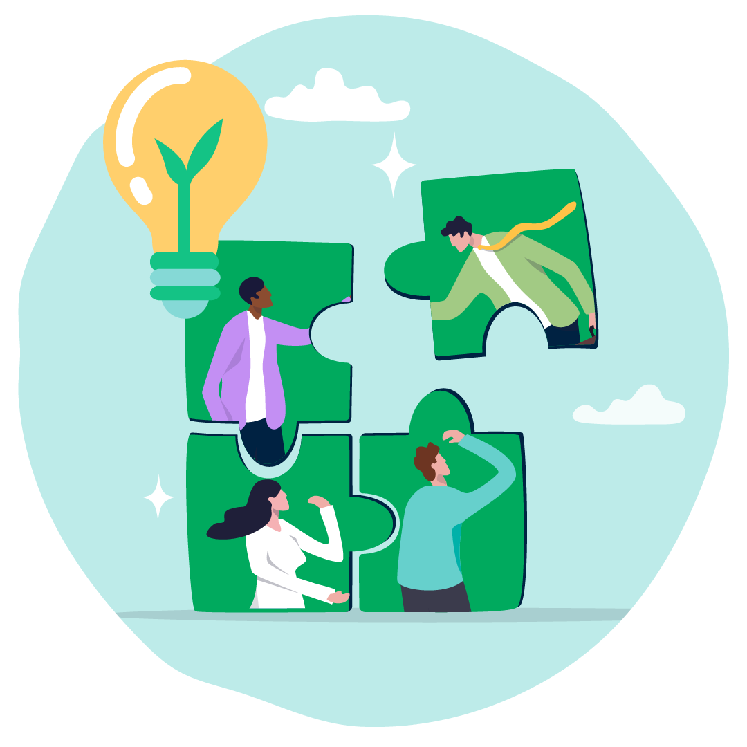 Green Tech Peer Network Graphic